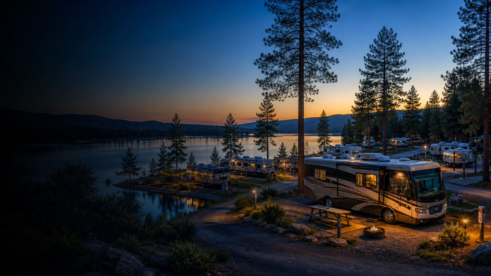 RV park website and booking-ready online presence review